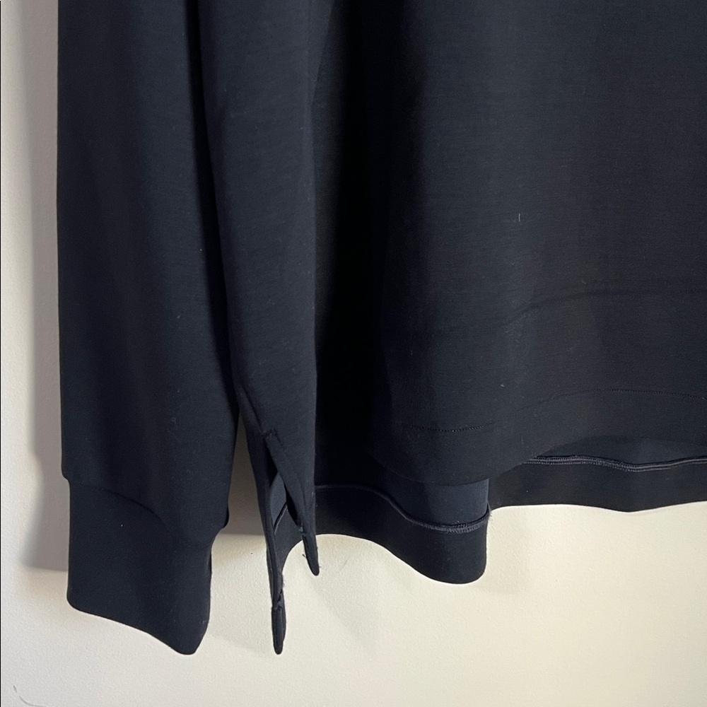 SPANX Air Essentials Polo Pullover Black Preppy S… - image 3